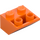 LEGO Naranja Con pendiente 2 x 2 (45°) Invertido con espaciador plano debajo (3660)