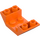 LEGO Naranja Con pendiente 2 x 4 (45°) Doble Invertido con Open Centro (4871)