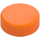 LEGO Naranja Plana 1 x 1 Circular (35381 / 98138)