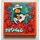 LEGO Naranja Plana 2 x 2 con Cangrejo Attack print con ranura (3068)