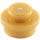 LEGO Oro perla Plato 1 x 1 Redondo (6141 / 30057)