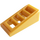 LEGO Oro perla Pendiente 1 x 2 x 0.7 (18°) con Reja (61409)