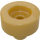 LEGO Oro perla Loseta 1 x 1 Redondo con Hollow Bar (20482 / 31561)