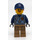 LEGO Policíuna Woman con Frente Zipper Minifigura