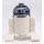 LEGO R2-D2 con Plano Plateado Cabeza y Dark Rosa Dots Minifigura