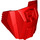 LEGO rojo Armor con Ridged Vents (98592)