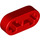 LEGO rojo Haz 2 x 0.5 con Eje Agujeros (41677 / 44862)