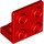 LEGO rojo Soporte 1 x 2 - 2 x 2 Arriba (99207)