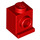 LEGO rojo Ladrillo 1 x 1 con Faro y sin ranura (4070 / 30069)