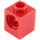 LEGO rojo Ladrillo 1 x 1 con Agujero (6541)
