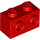 LEGO rojo Ladrillo 1 x 2 con Tachuelas en Uno Lado (11211)