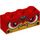 LEGO rojo Ladrillo 1 x 3 con Angry unikitty Rostro (3622 / 47679)