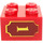 LEGO Rojo Ladrillo 2 x 2 con &#039;1&#039; (3003 / 90842)