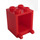 LEGO rojo Envase 2 x 2 x 2 con tacos empotrados (4345 / 30060)