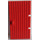 LEGO Rojo Puerta 1 x 4 x 6 Grooved (3644)