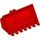 LEGO Rojo Pala de excavadora 3 x 6 con Click Bisagra 2-Finger (21709 / 30394)