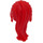 LEGO Rojo Pelo con Coleta y Flequillo (18640 / 92257)