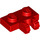 LEGO rojo Bisagra Plato 1 x 2 Cierre con Dual Dedos (50340 / 60471)