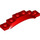 LEGO rojo Guardabarros Plato 1 x 6 con Borde (4925 / 62361)