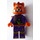 LEGO Rojo Panda Dancer Minifigura