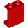 LEGO rojo Panel 1 x 2 x 2 con soportes laterales, espárragos huecos (35378 / 87552)