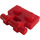 LEGO rojo Plato 1 x 2 con Encargarse de (Open Ends) (2540)