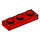 LEGO Rojo Placa 1 x 3 (3623)