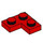 LEGO Rojo Placa 2 x 2 Esquina (2420)