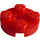 LEGO rojo Plato 2 x 2 Redondo con Eje Agujero (con orificio de eje &#039;+&#039;) (4032)