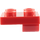 LEGO rojo Plato 2 x 2 con Agujero sin debajo del soporte cruzado (2444)