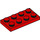 LEGO Rojo Placa 2 x 4 (3020)