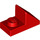LEGO rojo Pendiente 1 x 2 (45°) con Plato (15672 / 92946)