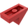 LEGO rojo Pendiente 1 x 2 (45°) con Plato (15672 / 92946)