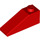 LEGO rojo Pendiente 1 x 3 (25°) (4286)