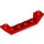 LEGO rojo Pendiente 1 x 6 (45°) Doble Invertido con Open Centrar (52501)