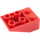 LEGO rojo Pendiente 2 x 3 (25°) Invertido con conexiones entre espárragos (2752 / 3747)