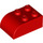 LEGO rojo Pendiente Ladrillo 2 x 3 con Parte superior curvo (6215)