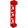 LEGO rojo Support 2 x 2 x 10 Viga Triangular Vertical (Tipo 4 - 3 publicaciones, 3 secciones) (4687 / 95347)