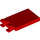 LEGO rojo Loseta 2 x 3 con Horizontal Clips (Gruesos clips &#039;O&#039; abiertos) (30350 / 65886)