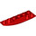 LEGO rojo Cuñuna 2 x 6 Doble Invertido Izquierda (41765)