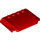 LEGO rojo Cuñuna 4 x 6 Curvo (52031)