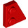 LEGO rojo Cuñuna Plato 2 x 2 Ala Derecha (24307)