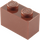 LEGO Marrón rojizo Ladrillo 1 x 2 con tubo inferior (3004 / 93792)