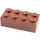 LEGO Marrón rojizo Ladrillo 2 x 4 (3001 / 72841)