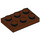 LEGO Marrón rojizo Placa 2 x 3 (3021)