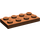 LEGO Marrón rojizo Plato 2 x 4 (3020)