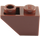LEGO Marrón rojizo Pendiente 1 x 2 (45°) Invertido (3665)