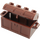 LEGO Marrón rojizo Treasure Chest con Tapa (Bisagra gruesa con ranuras en la parte posterior)