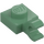 LEGO Verde arena Placa 1 x 1 con Clip Horizontal (Clip en &quot;O&quot; abierto grueso) (52738 / 61252)