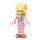 LEGO Stephanie, Bright Pink Layered Skirt Minifigura